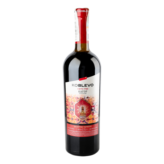 Вино Коблево Кагор ч/дес 16% 0,75л
