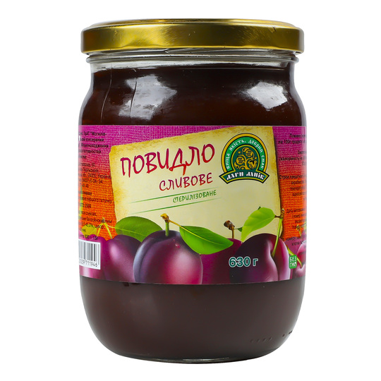 Повидло Сливове Дари Ланів 630г