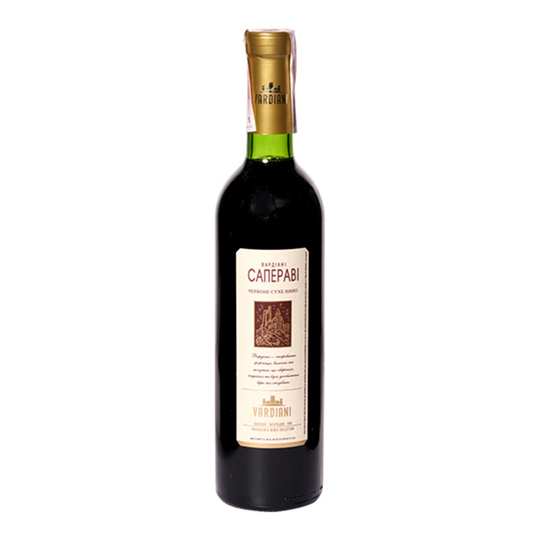 Вино Vardiani Сапераві ч/с12%0,75л