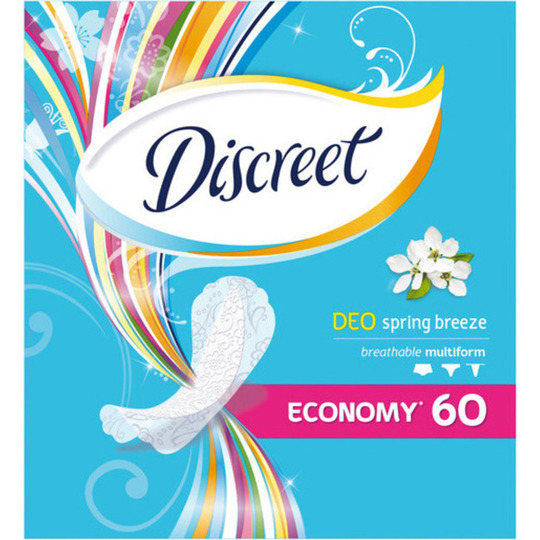 Прокладки щ.Discreet Ocean Breeze 60шт