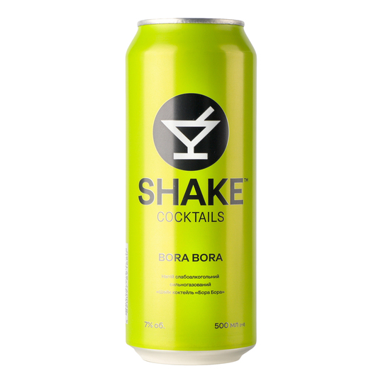 Нап.с/а Shake Bora-Bora 7% 0,5л з/б