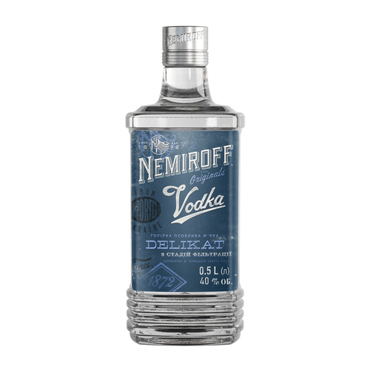 Горілка Nemiroff М'яка 40% 0,5л (2)