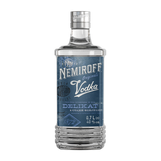 Горілка Nemiroff М'яка 40% 0,7л
