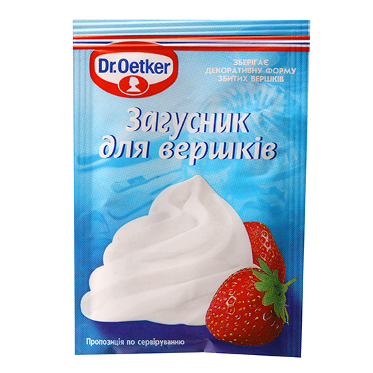 Загусник для вершків Dr.Oetker 8г