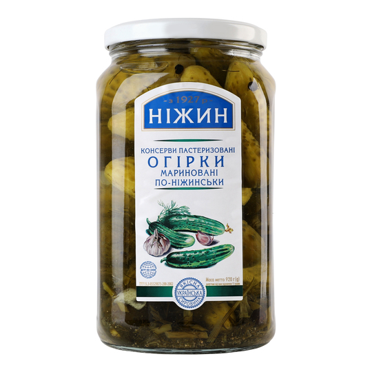 Огірки мар.Ніжин по-ніжинськи 920г