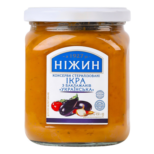 Ікра баклажан.Ніжин 450г