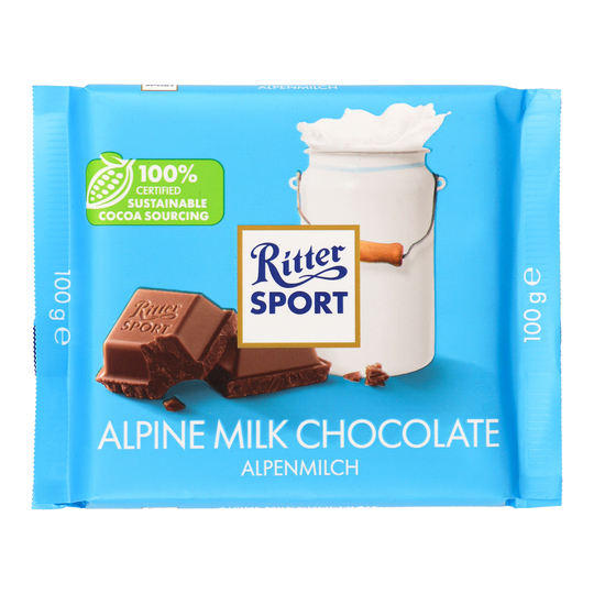 Шоколад м.альпій.мол.Ritter Sport 100г