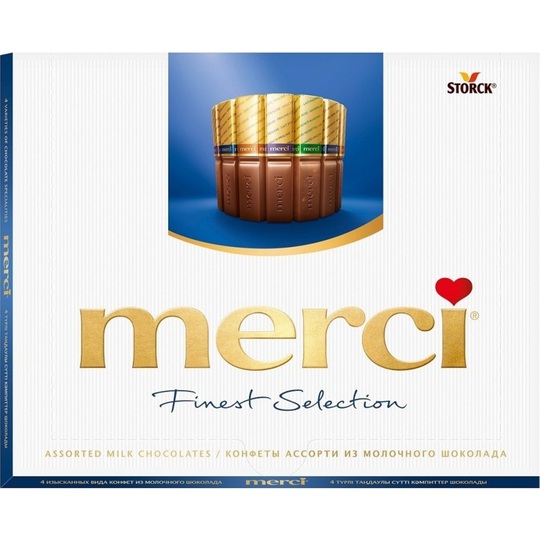 Шоколад м.Ас.Merci Шторк 250г