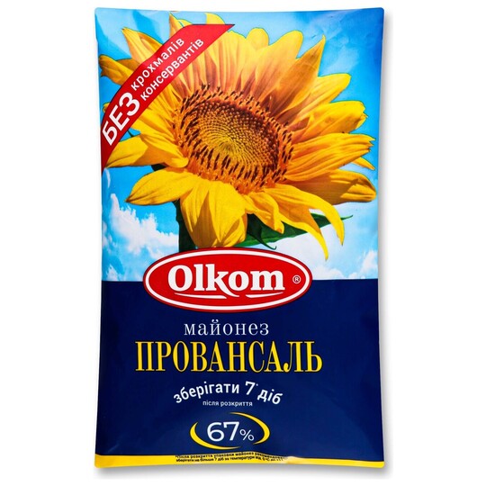 Майонез Провансаль Олком 67% п/п 450г
