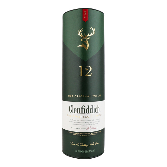 Віскі Glenfiddich 12р.40% 0,7л туб