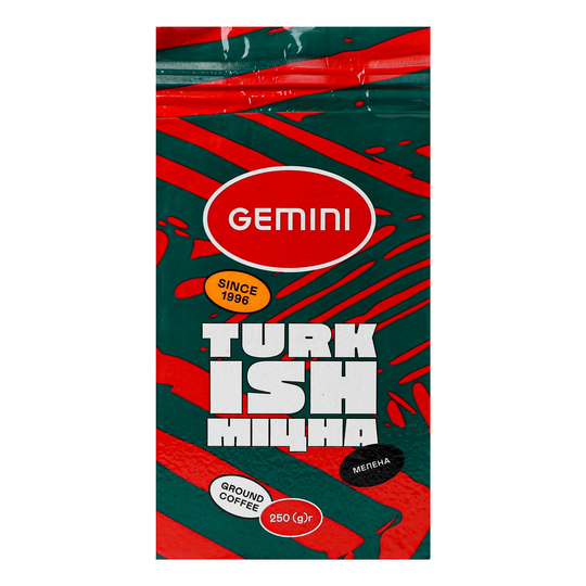Кава мел.нат.Gemini Tur.в/г в/у 250г