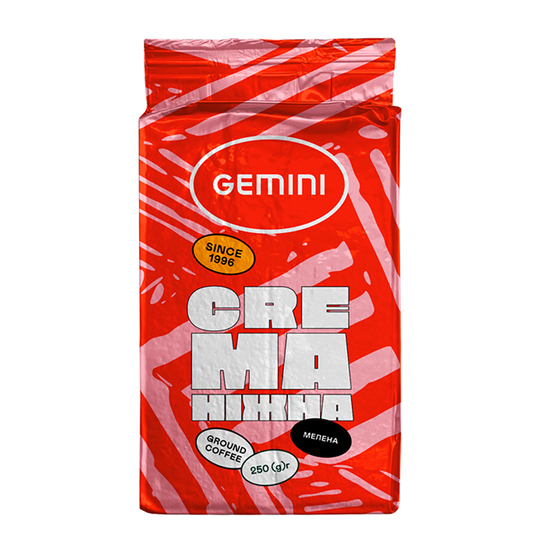 Кава мел.нат.Gemini см.Crem.в/г в/у 250г