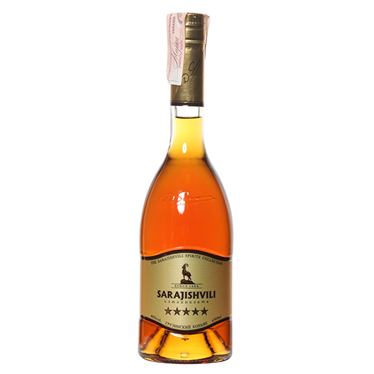 Бренді Sarajishvili 5*40% 0,5л