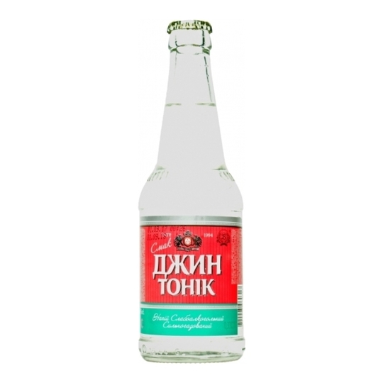 Нап.с/а Оболонь Джин-Тонік 8% 0,33л с/п