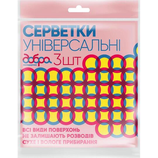 Серветки ун.Добра Господарочка3236.3 3шт