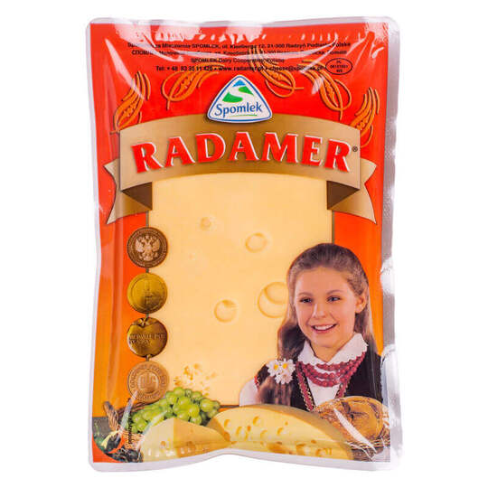 Сир 45% Радамер порційний Spomlek 150г