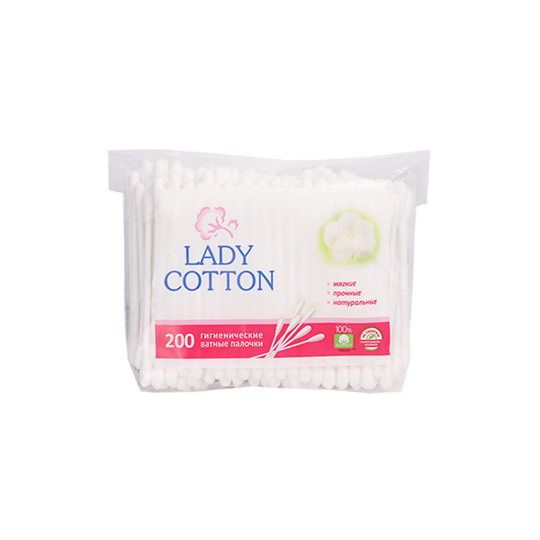Палички ватні Lady Cotton пол.п.200шт