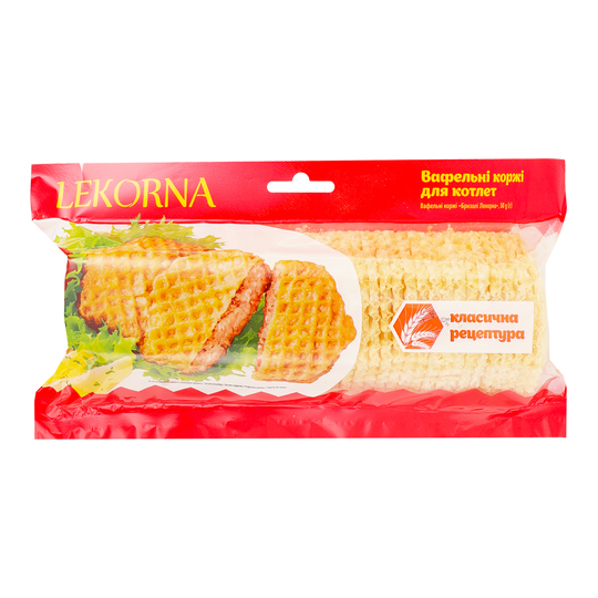 Коржі ваф.ПанКрошка Шестикутні 50г