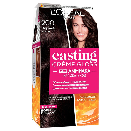 Фарба д/в.Loreal Casting 200 Чор.дерево