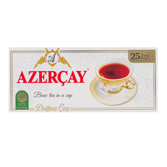 Чай чорний Azercay з бергамотом 2г*25шт