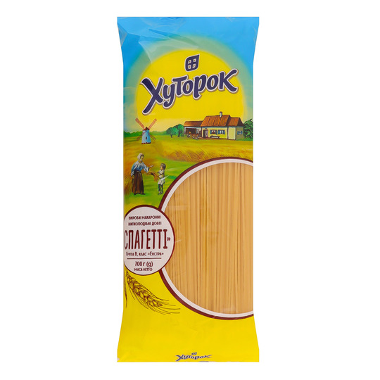 Макарони Хуторок Спагетті 700г