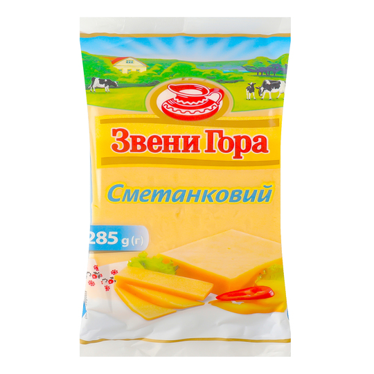 Сир Сметанковий Звенигора 285г