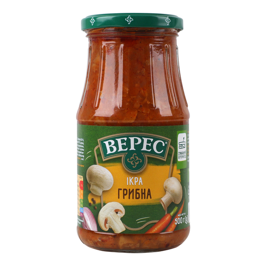 Ікра грибна Верес 500г