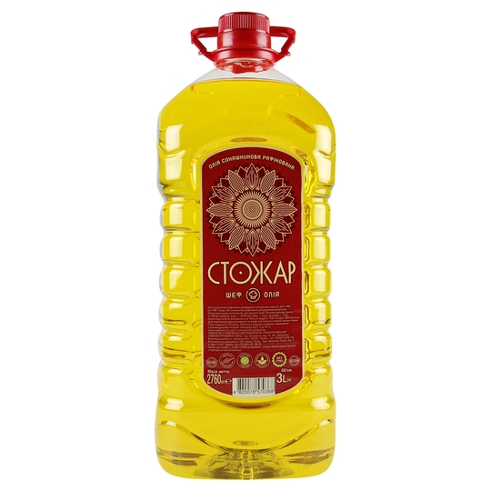 Олія соняш.раф.Стожар 3л