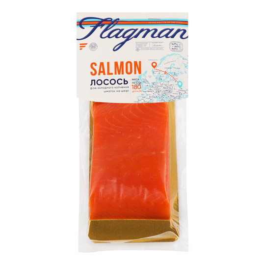 Сьомга філе шм.х/к на/ш Flagman 180г