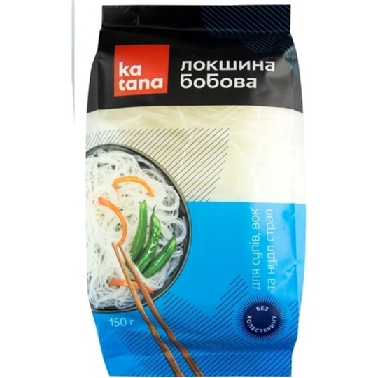 Локшина з бобових культур Катана 150г