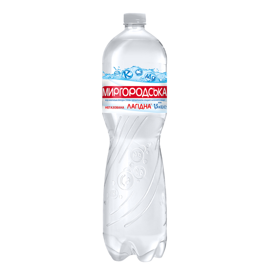 Вода н/газ.Миргородська Лагідна 1,5л ПЕТ