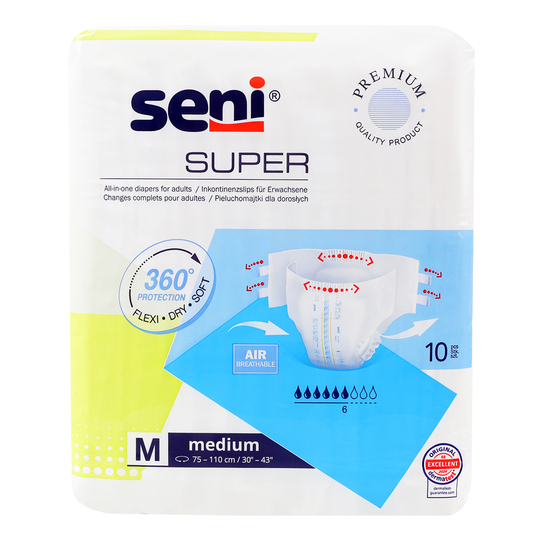 Підгузники д/дор.Med.Air Super Seni 10шт