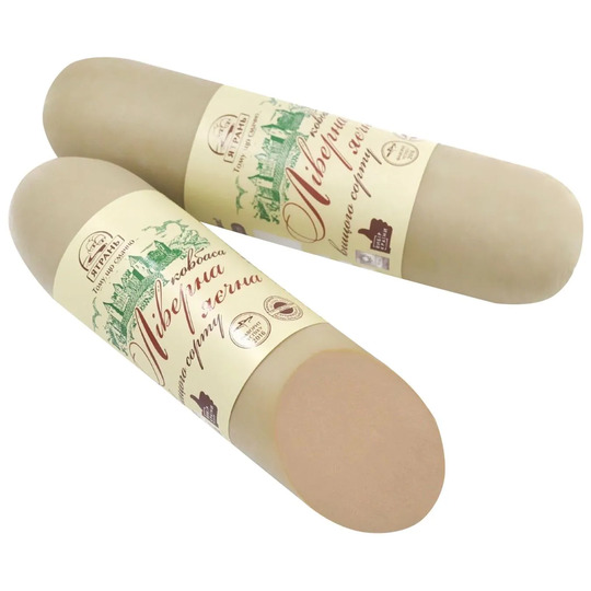 Ковбаса Ліверна яєчна Ятрань т/у ваг