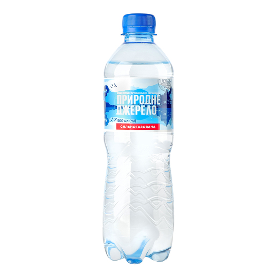 Вода с/газ.Природне Джерело 0,5л ПЕТ