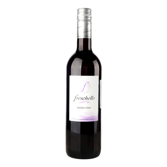 Вино Freschello Rosso ч/нсух 10,5%0,75л