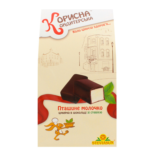 Цукерки Корисна конд.пташ мол 150г